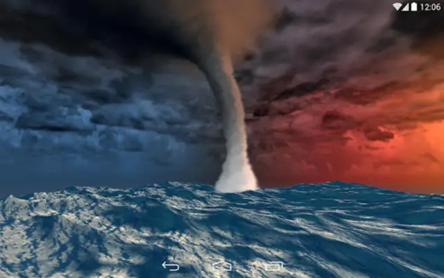 Sea Storm 3D LWP android App screenshot 0