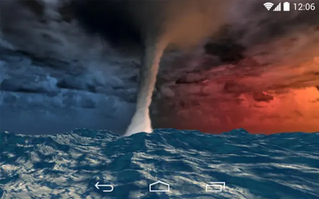 Sea Storm 3D LWP android App screenshot 1